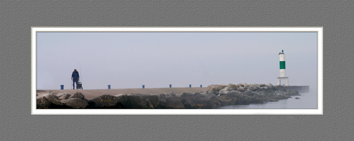 Old Fisherman - Lake Michigan