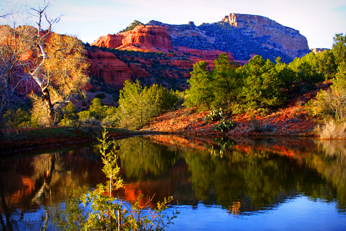 Reflecting pond - Sedona AZ